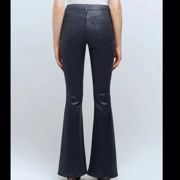 L'agence Bell Llare Deep Cove Coated Denim